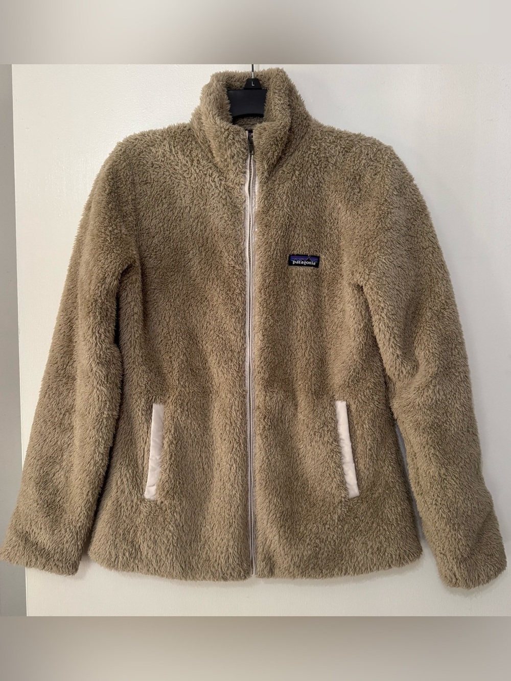 Patagonia Los Gatos Full Zip Fleece Jacket Medium El Cap Khaki